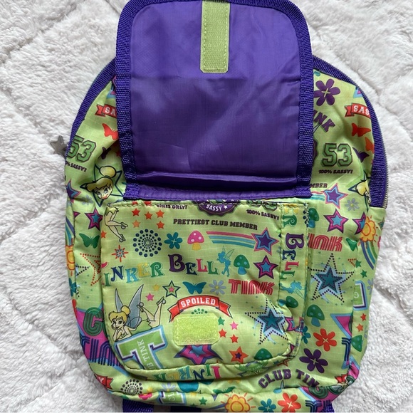 Disneyland Resort | Vintage Green Tinkerbell Mini Backpack - Picture 10 of 15